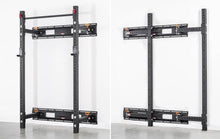 Load image into Gallery viewer, Folding wall rack with safety arms