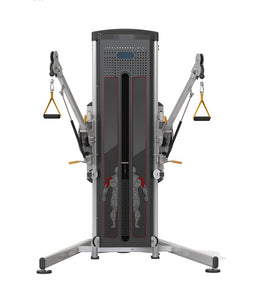 Motion trainer with adjustable Pulleys