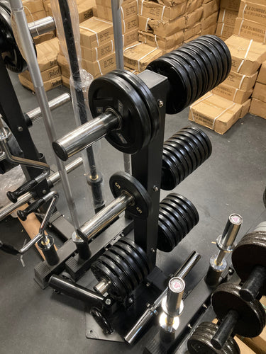 COMMERCIAL OLYMPIC PLATE TREE AND BAR HOLDER