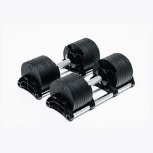 Load image into Gallery viewer, 5-80lbs nuobell style adjustable Weights with stand