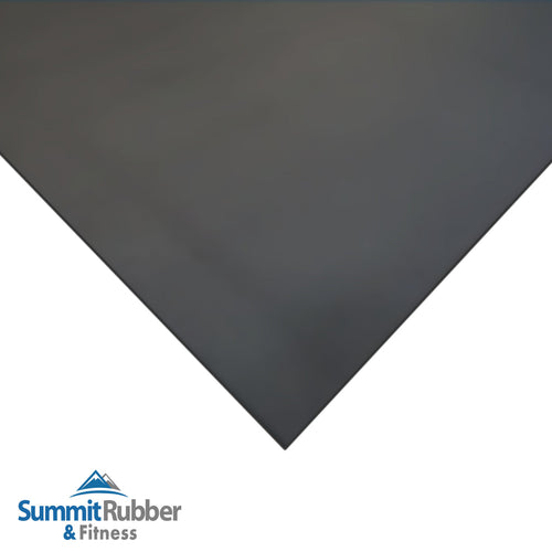 Black NWR Stamina Gym Flooring - 4' x 6' x 10mm - Mild Cosmetic Imperfections