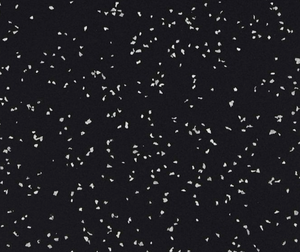 Black NWR Stamina Gym Flooring - 4' x 6' x 10mm - Mild Cosmetic Imperfections