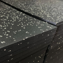 Load image into Gallery viewer, Black NWR Stamina Gym Flooring - 4&#39; x 6&#39; x 10mm - Mild Cosmetic Imperfections