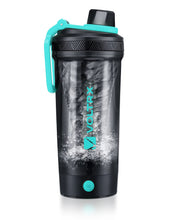 Load image into Gallery viewer, VOLTRX Shaker Bottle, Gallium USB C Rechargeable Electric Protein Shake Mixer