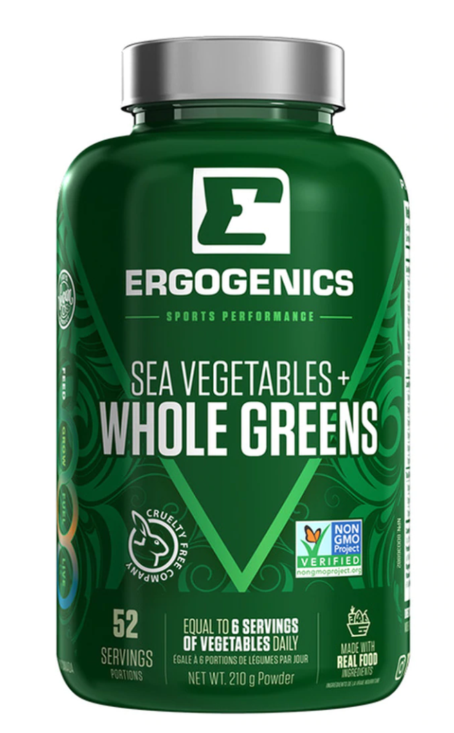 Ergogenics Organic Whole Greens (210 grams)