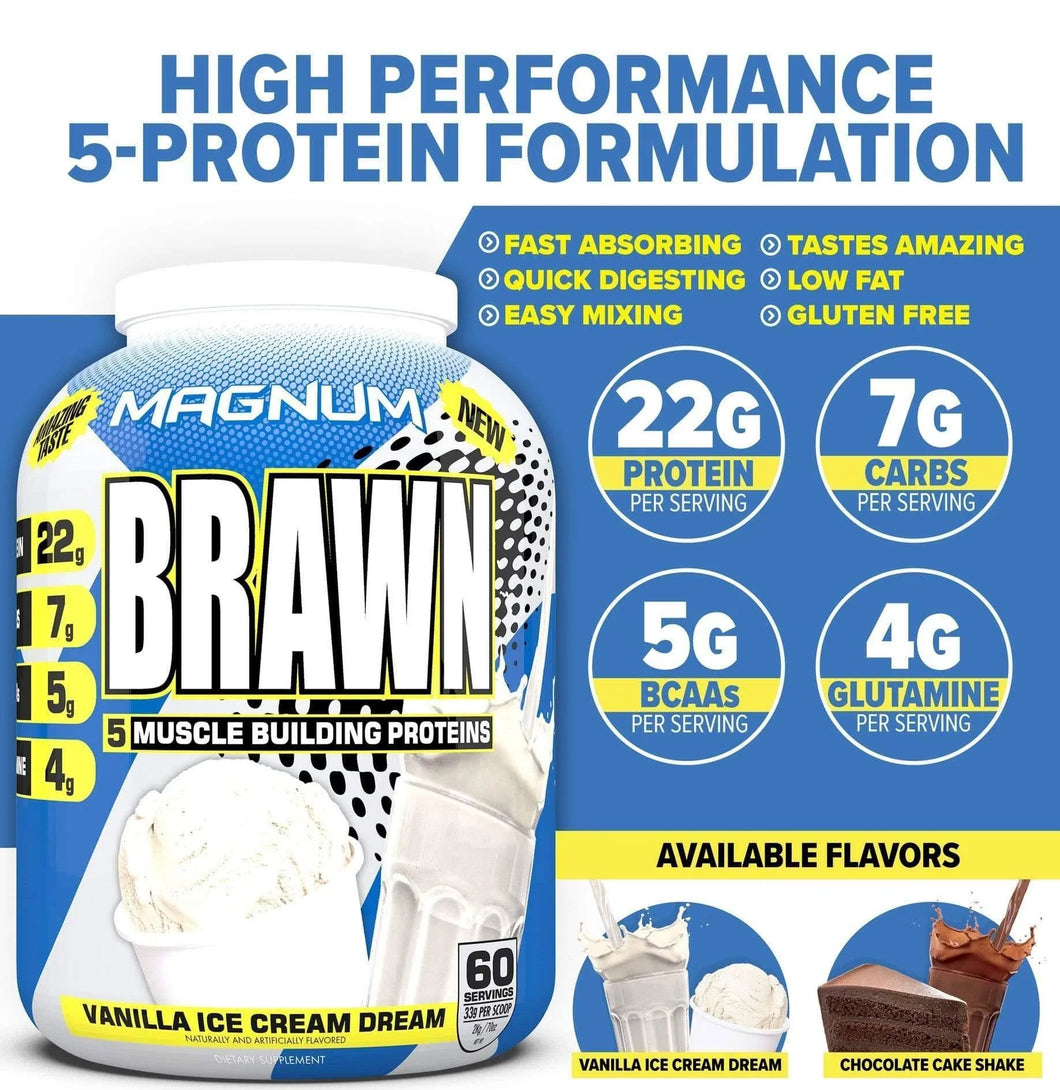 5lbs Magnum Brawn Protein